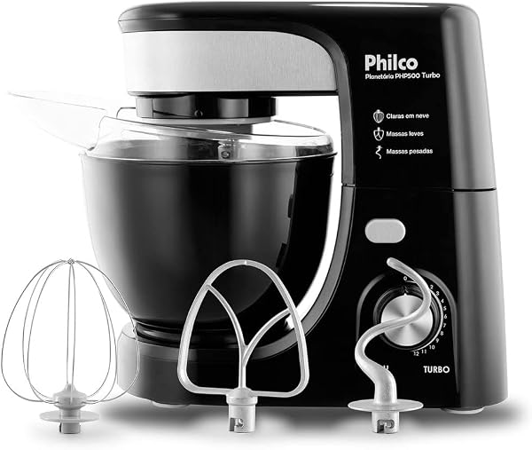 Batedeira Planetária Philco PHP500 Turbo 700W