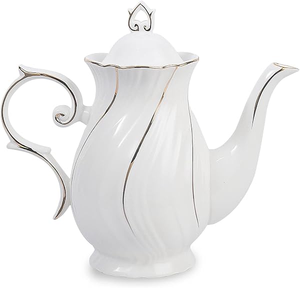 Bule de Porcelana com Tampa Agyiuns ~1,1 L