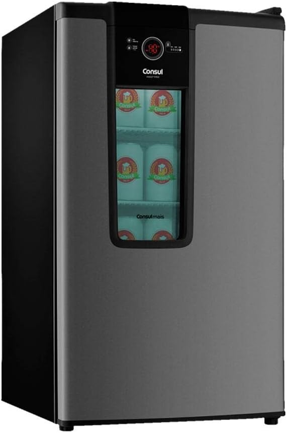 Cervejeira Consul Mais 82 Litros Frost Free (CZD12AT) Titanium