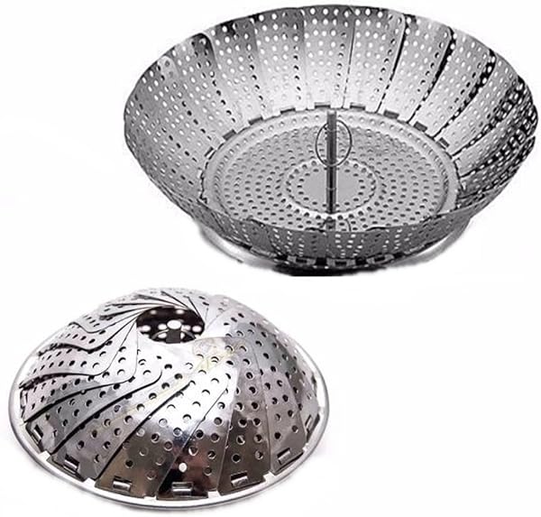 Cesto de Cozimento a Vapor Inox Unyhome