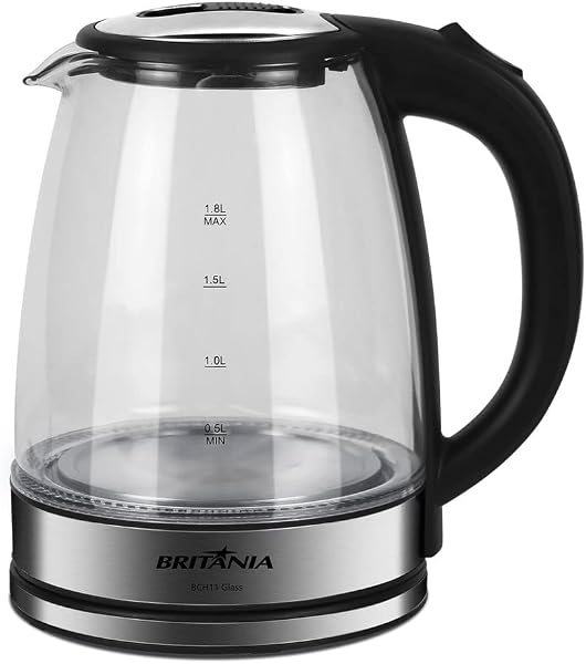 Chaleira Elétrica Britânia BCH11 Glass 1,8L
