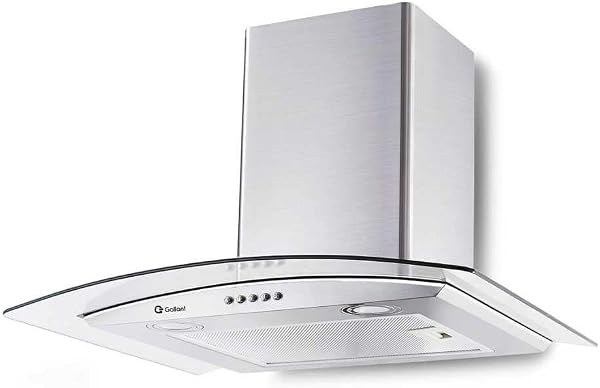 Coifa de Parede Gallant Venezia 60cm Vidro Curvo Inox