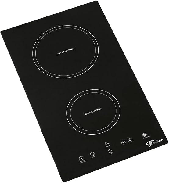 Cooktop de Indução Fischer 2 Bocas Mesa Vitrocerâmica 220V