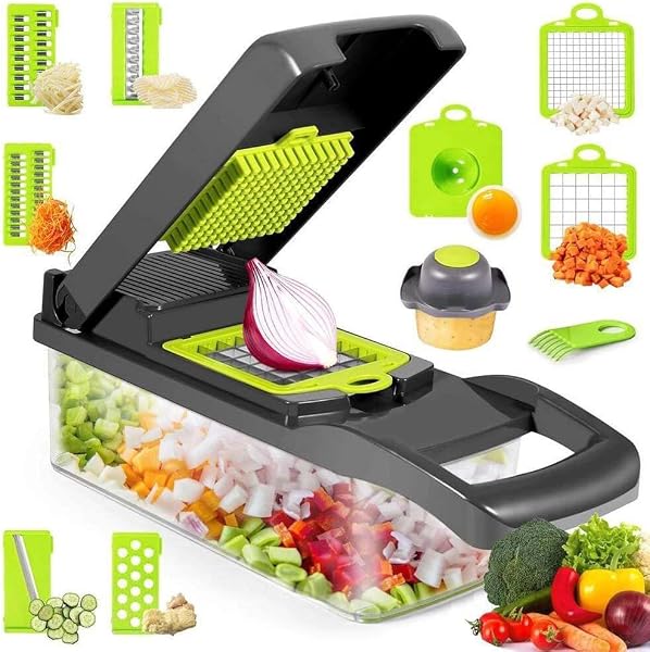 Cortador Multifuncional Asia Golden Fatiador de Verduras, Frutas e Legumes