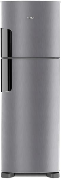 Geladeira Consul Frost Free Duplex 386L Inox CRM44AK