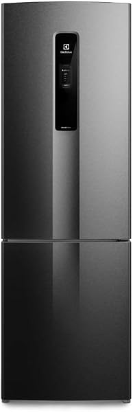 Geladeira Electrolux Inverter 400L Inverse Black Inox IB6B