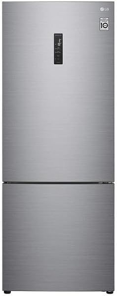 Geladeira Smart LG Frost Free Inverse 451L Inox Look GC-B569NLL2