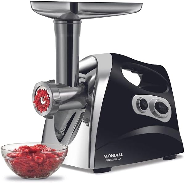 Moedor de Carne Elétrico Mondial Premium MC-01