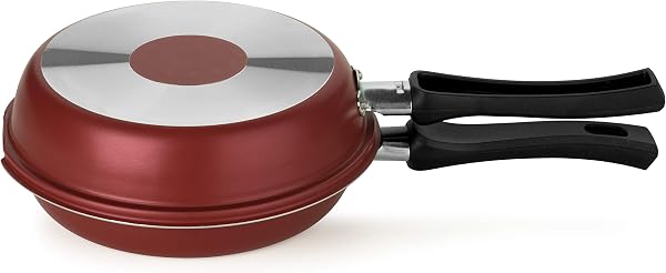 Omeleteira Dupla Multiflon Paprika Alumínio Antiaderente 18 cm
